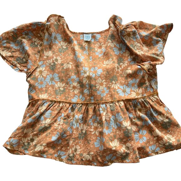 Floral print Top. Perfect Summer blouse. Size XL - Picture 9 of 11